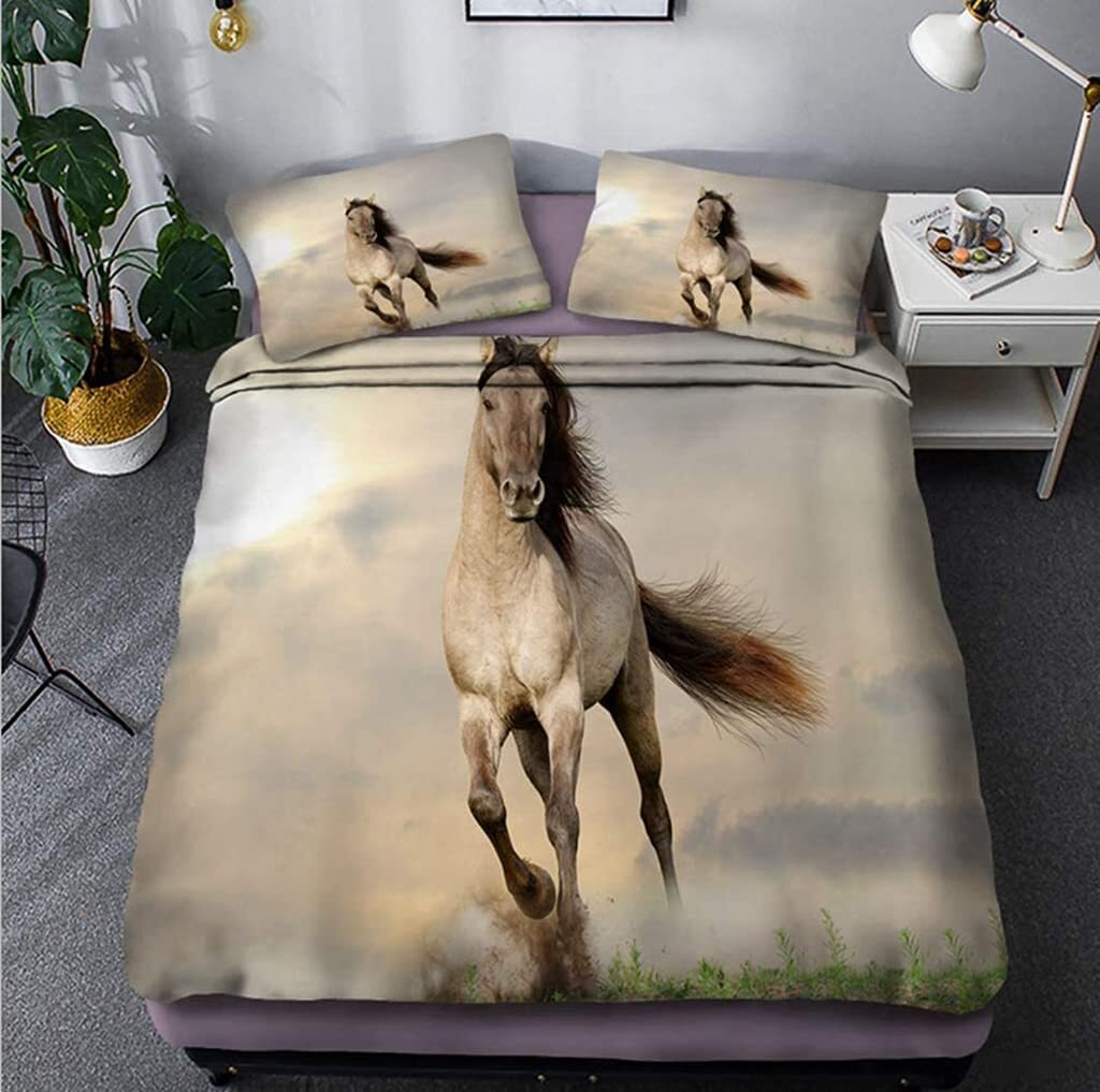 Лошадь в кровати