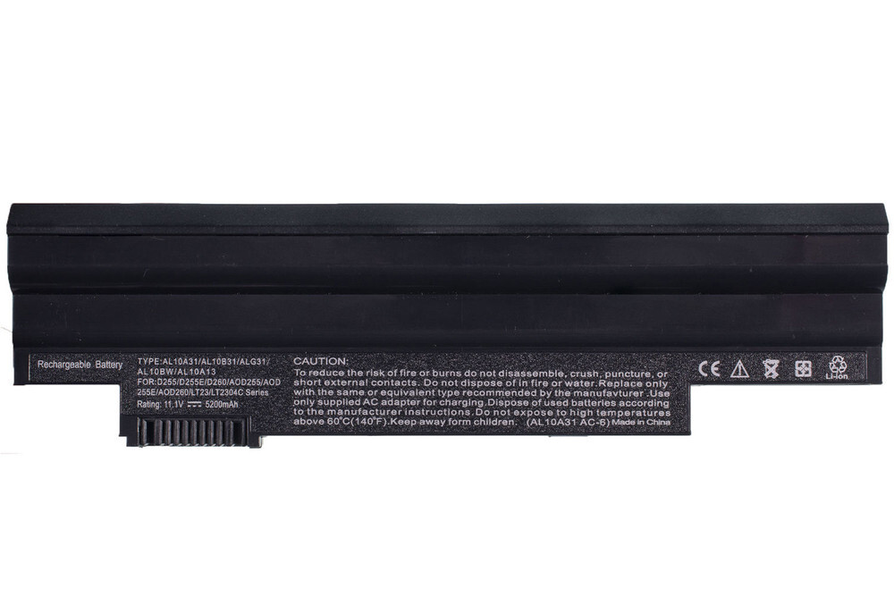 АккумуляторAL10A31дляPackardBelldotsZE7,AcerAspireone722(P1VE6)/11,1V5200mAh58Wh