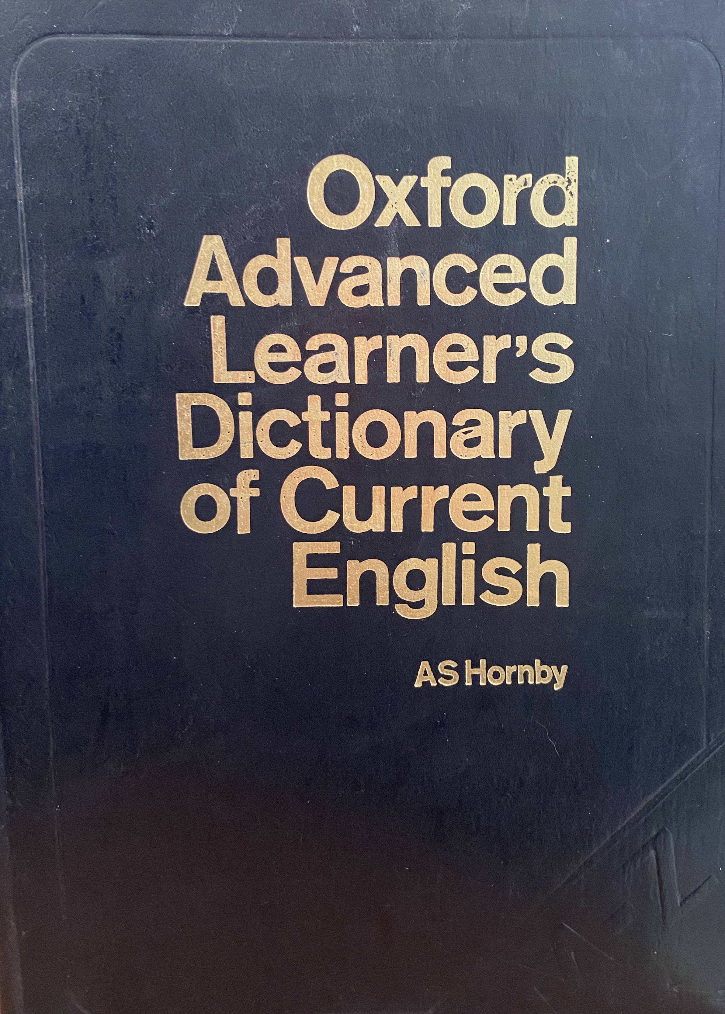 Oxford advanced learners dictionary