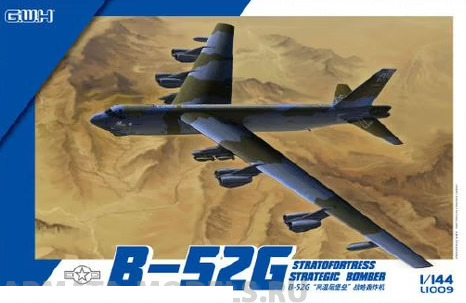 Сборная модель Great Wall L1009 B 52G Stratofortress Strategic Bomber Масштаб 1/144