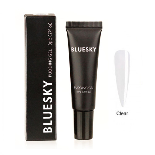 BlueSky, Полигель Pudding gel прозрачный, 8 мл купить с доставкой по выгодным ценам в интернет