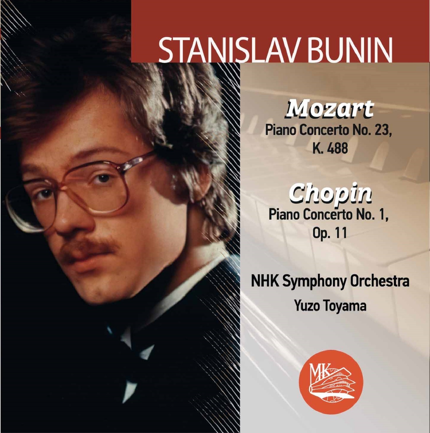 Mozart / Chopin. Piano Concertos № 23, 1. Stanislav Bunin / Yuzo Toyama