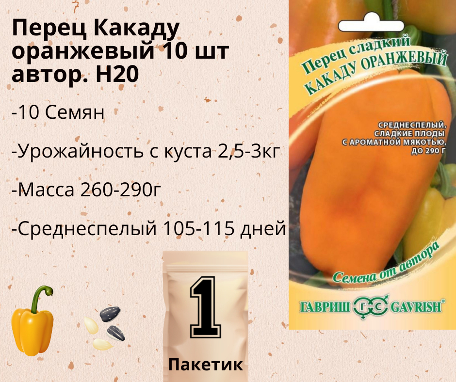 Перец Какаду Описание Сорта Фото Отзывы