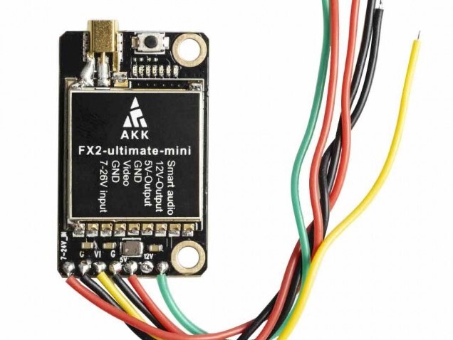 Передатчик AKK FX2-ultimate mini 5.8Ghz 40CH 25/200/600/1200mW Smart Audio 2709