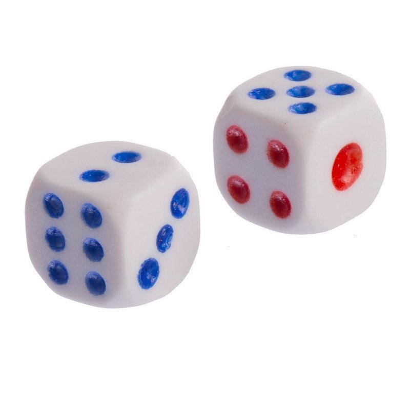 Кости игральные / Игральные кости / Игральные кубики 1,4 см. 2 шт ...