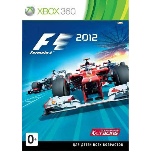 Игра F1 2012 (Formula 1 2012) (XBox 360, Английская версия)