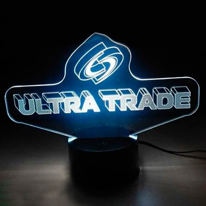 Ultra trade. Art-Lamps лампа 3d Ultra trade. 3д лампа с логотипом. Светильник логотип. Светильник в логотипе ПС.