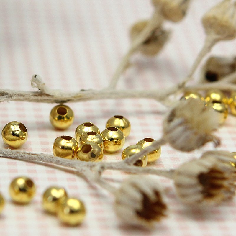 Бусины металлические золотые. Бусины гладкие золотые 4 мм. Бусины цв золото. Шпильки золото 4мм.