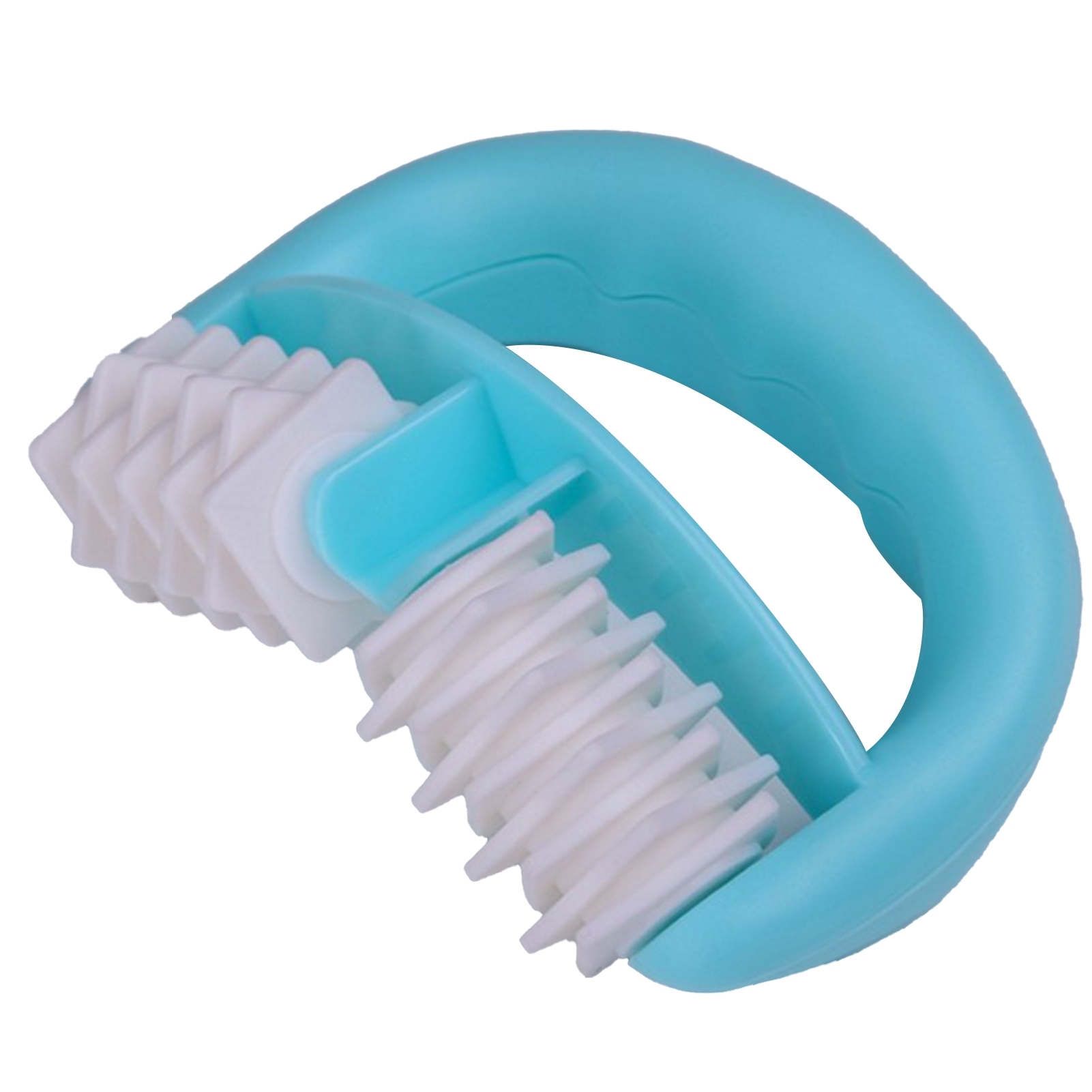 роликовый массажер для мышц ног. , шт. массажер роликовый с ручкой для ног. массажер ручной. фоам роллер.