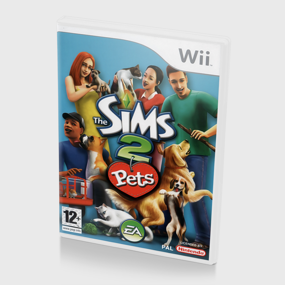 Игра The Sims 2 Pets (Nintendo Wii, Английская версия)