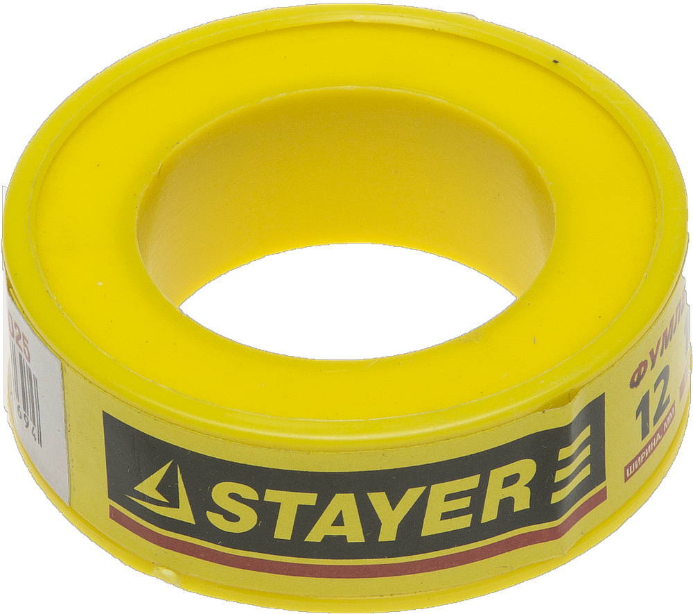 Фумлента STAYER 0,075ммх12ммх10м 0,25 г/см3 12360-12-025