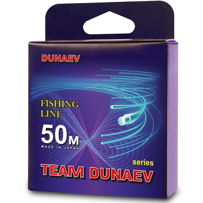 Леска рыболовная Dunaev TEAM DUNAEV 50 м, 0.259 мм, 5.20 кг / Товары для рыбалки / На леща / Леска Дунаев