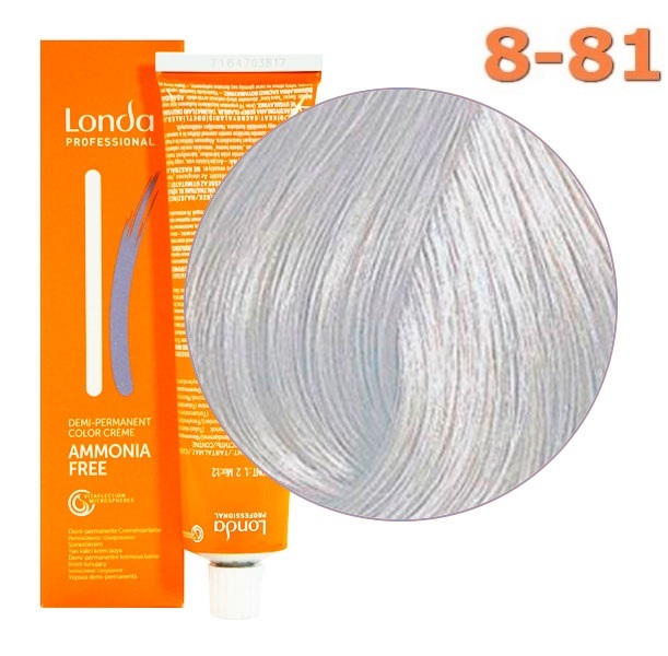 Краска лонда яркий блонд. Londa 8. 81. Краска для волос лонда профессионал 8/81. 81.