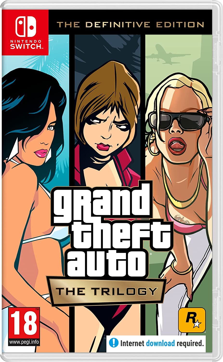 Игра GTA Grand Theft Auto: The Trilogy. The Definitive Edition (Nintendo  Switch, Русские субтитры) купить по низкой цене с доставкой в  интернет-магазине OZON (575104534)