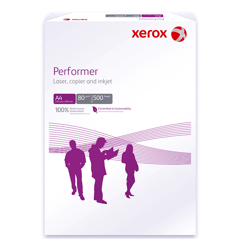 Бумага офисная Xerox Performer А4. 500 л. — купить в интернет-магазине ...