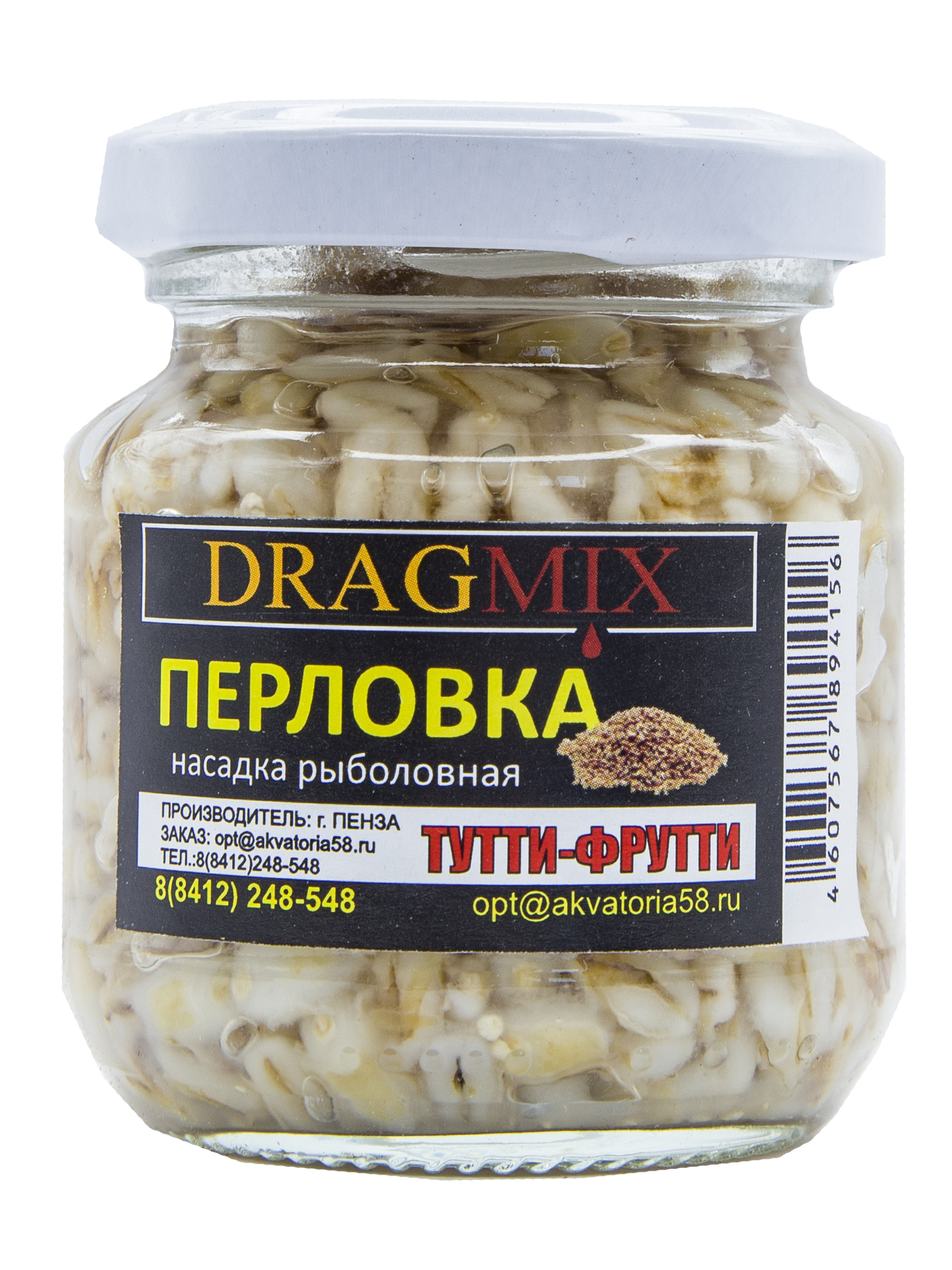 Перловка консервированная DRAGMIX 105гр."Тутти-фрутти"