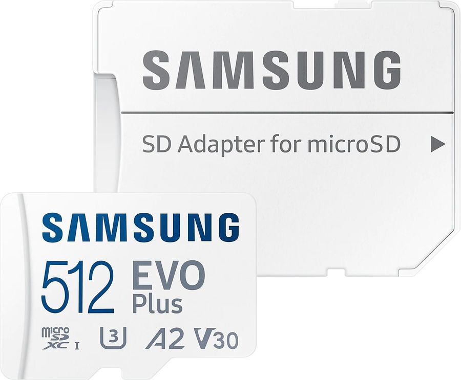 КартапамятиMicroSDXC512GbSamsungEVOPlus130Mb/sMB-MC512KA