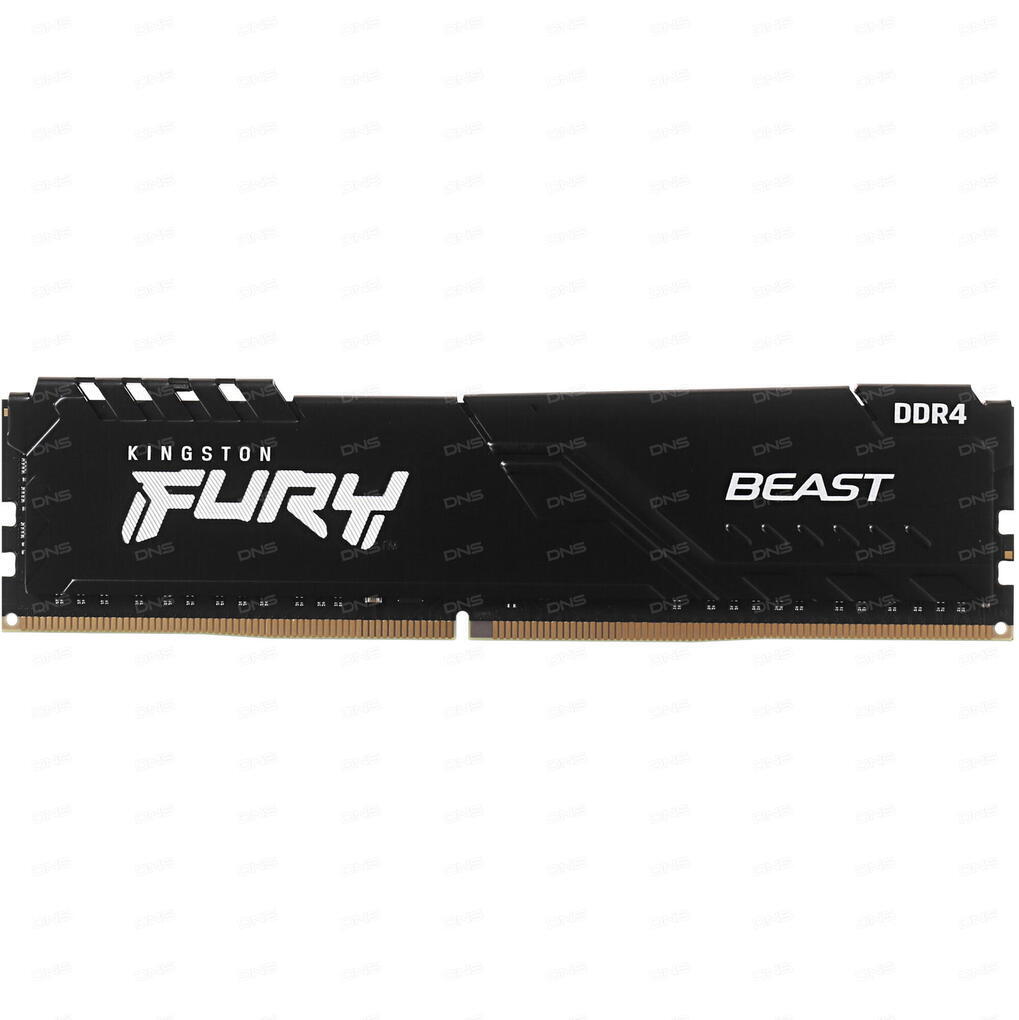 Оперативная память kingston fury beast black