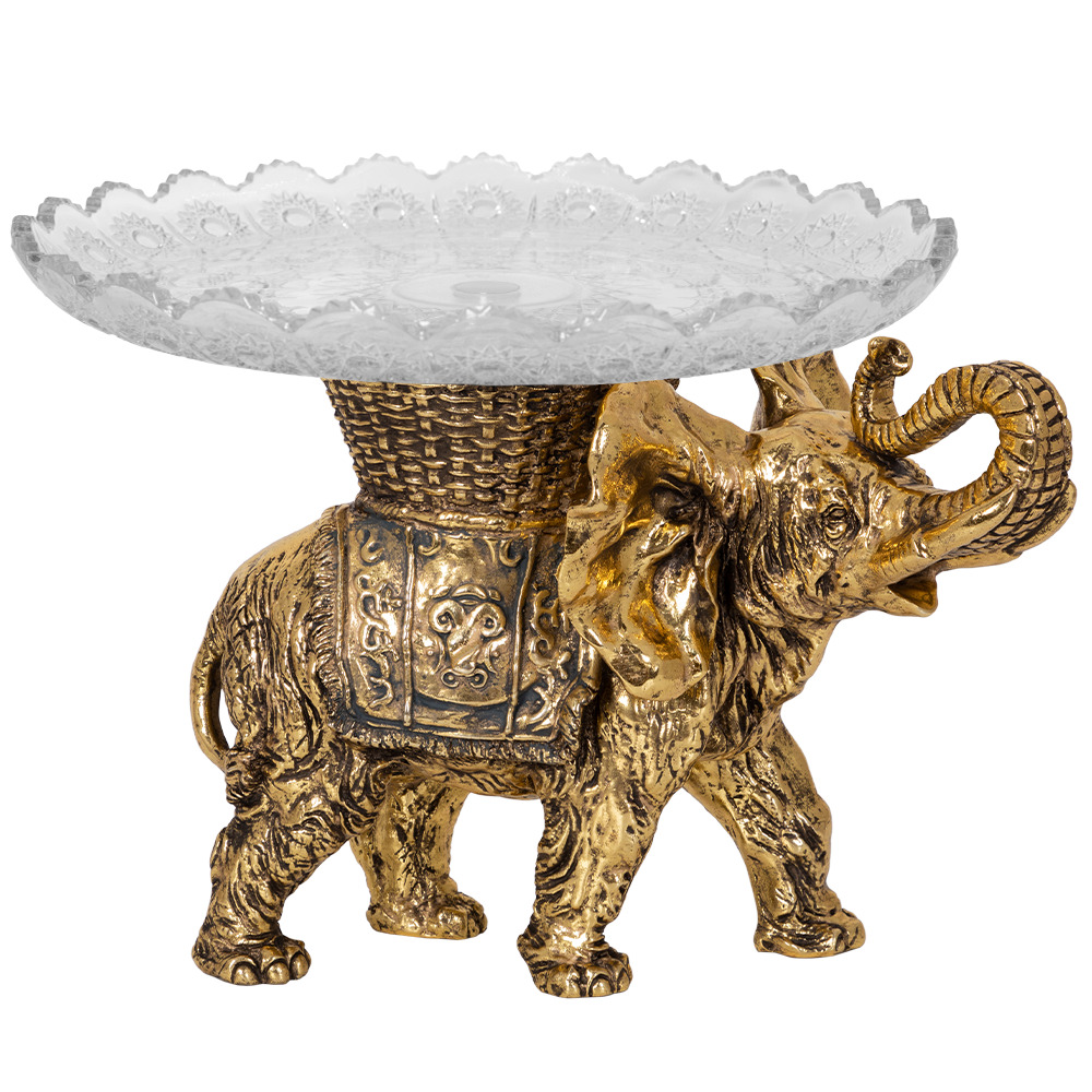 Фруктовница конфетница BOGACHO слон