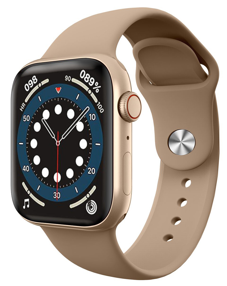 Купить смарт-часы Wearfit Pro RX63 Pro Gold, экран 1.8" - купить по ...