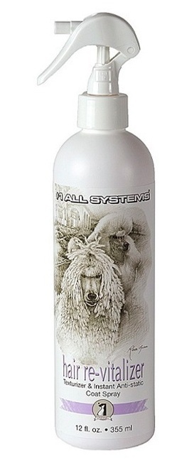 1 All Systems Hair revitalaizer Anti-Static Спрей - антистатик, восстановитель шерсти 355 мл