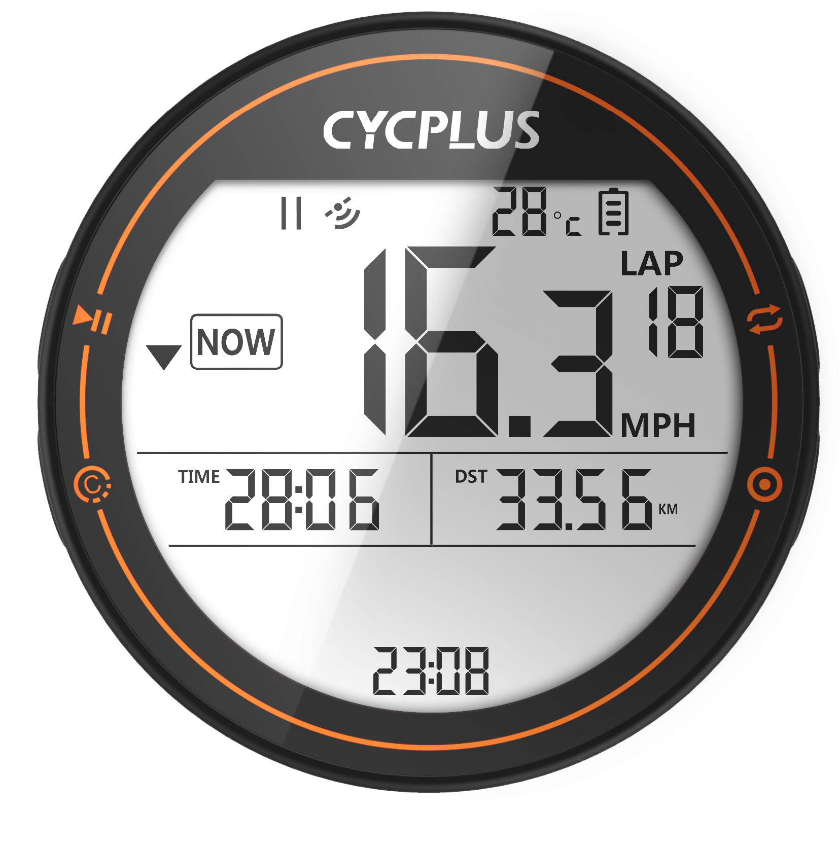 Беспроводной GPS Велокомпьютер Cycplus M2, 19 функций - купить с доставкой  по выгодным ценам в интернет-магазине OZON (811484555)