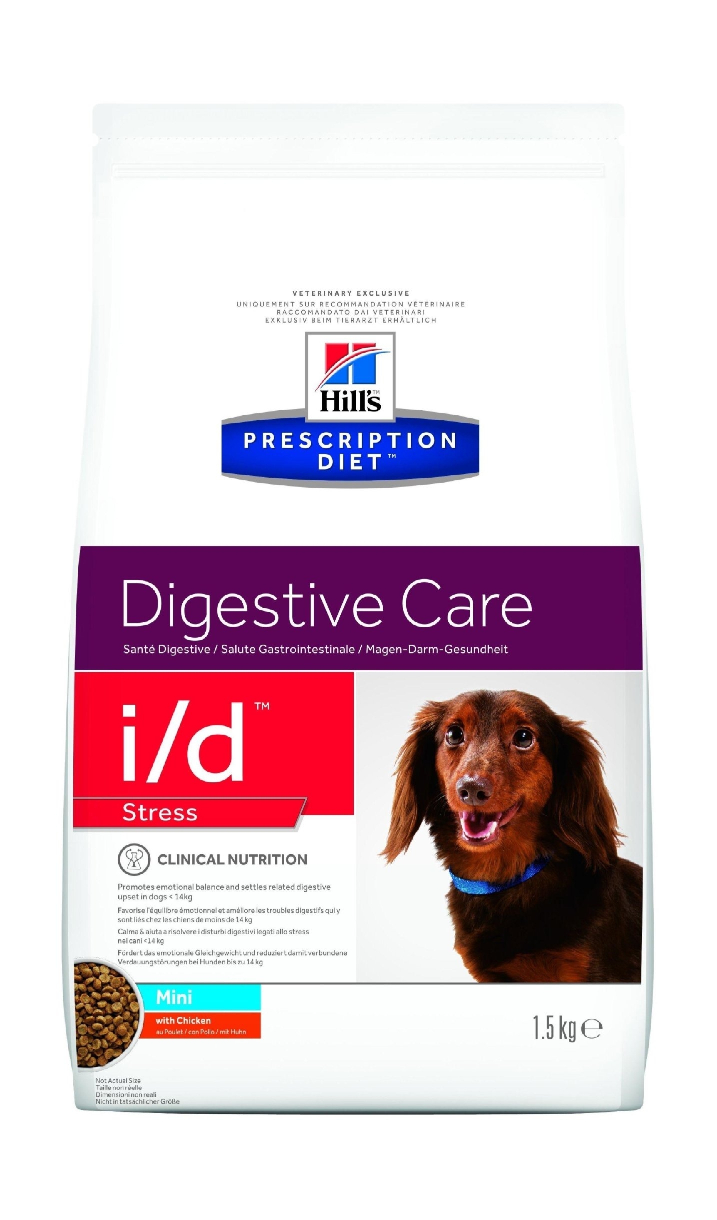 Сухой корм для собак Hill's Prescription Diet Digestive Care i/d stress Mini, курица, 5кг. Корм Hills Digestive Care для собак. Hill's i/d Digestive Care stress Mini для собак курица 1 кг. NF Д соб. Корм для собак prescription diet i d