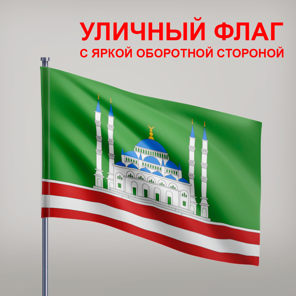 Как выглядит флаг грозного