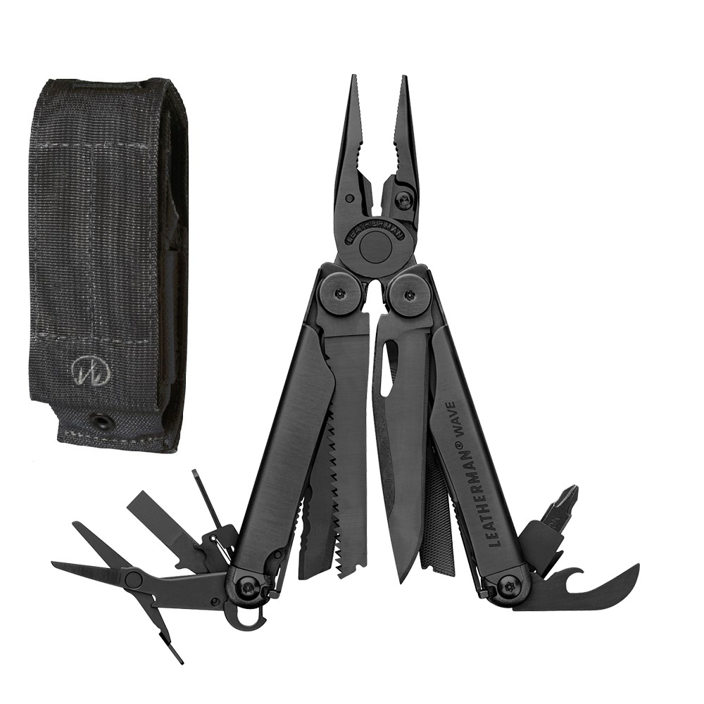 Мультитул LEATHERMAN WAVE PLUS BLACK