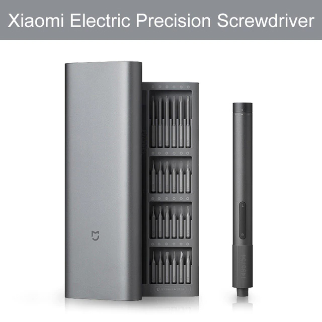 Электрическая отвертка Xiaomi Precision Screwdriver Kit MJDDLSD003QW с набором 24 бит для точных работ