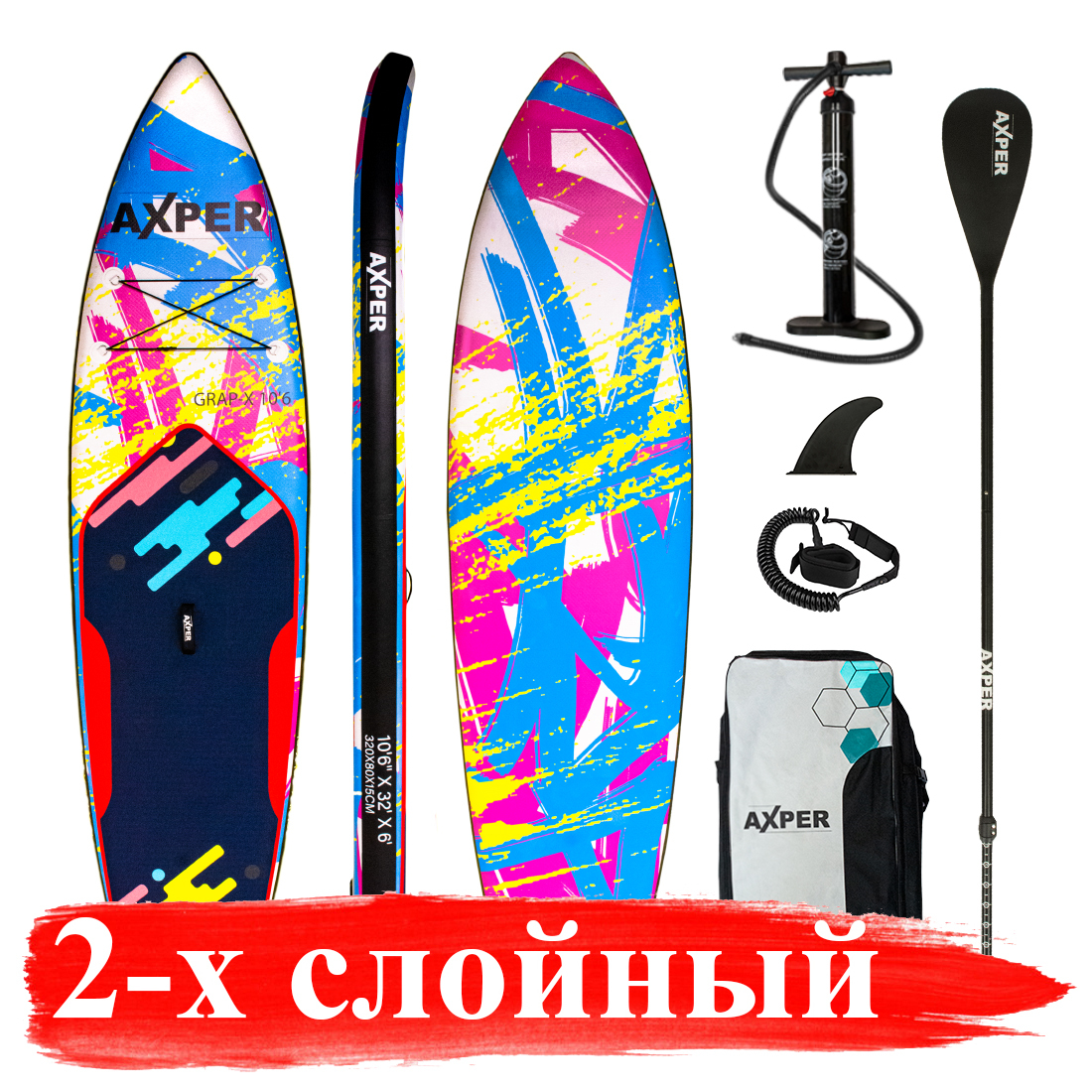 Sup доска axper sunset характеристики