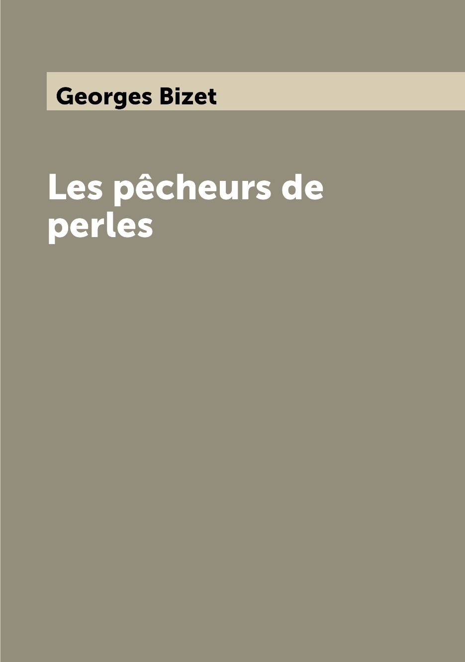 Les pecheurs de perles