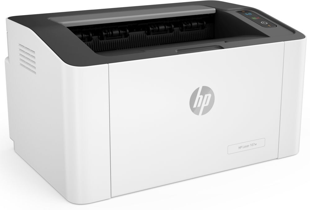 Принтер лазерный HP Laser 107w белый/черный, тип печати: черно-белый, формат A4