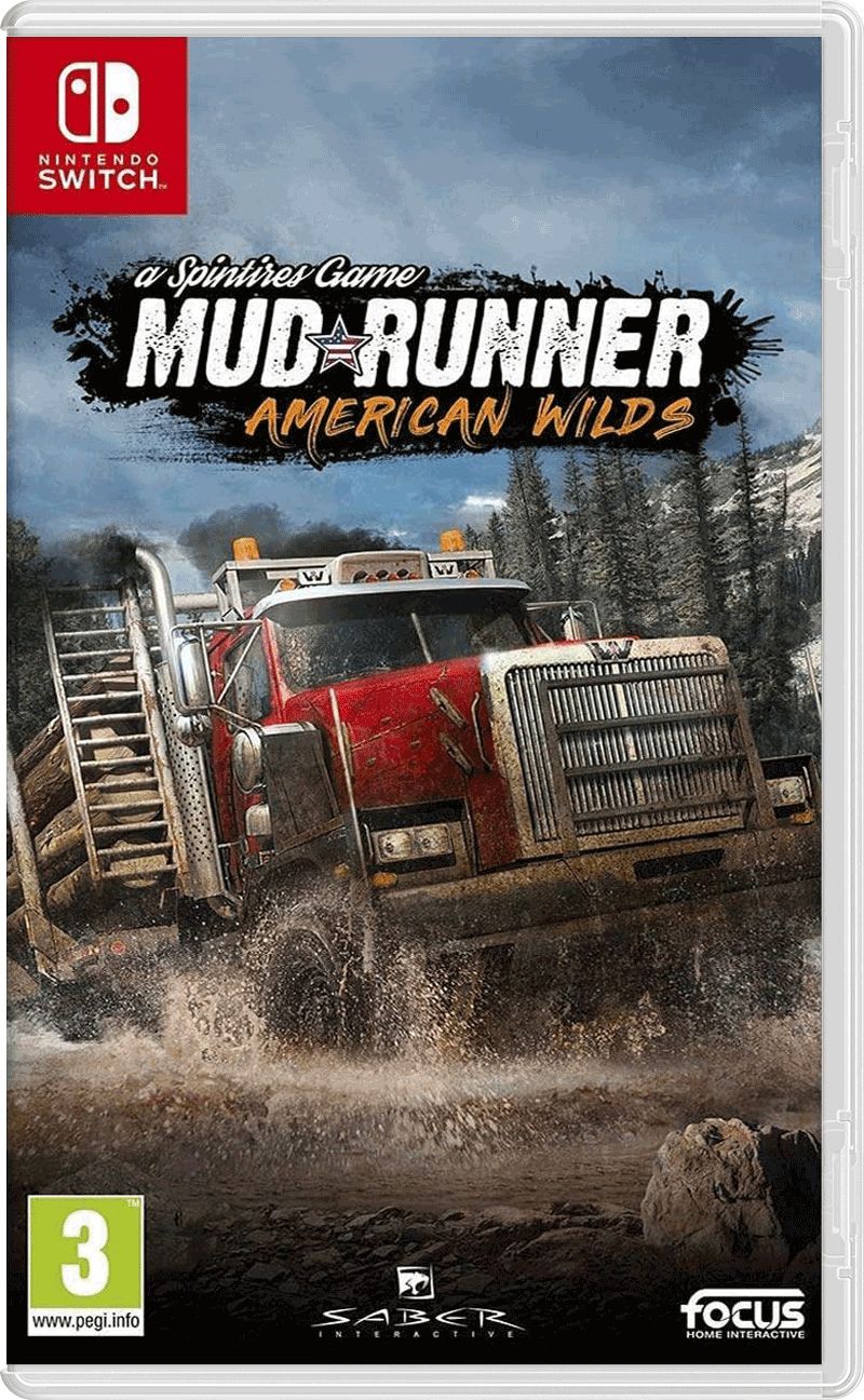 Игра Spintires: MudRunner American Wilds (Nintendo Switch, Русская версия)  купить по низкой цене с доставкой в интернет-магазине OZON (690858823)