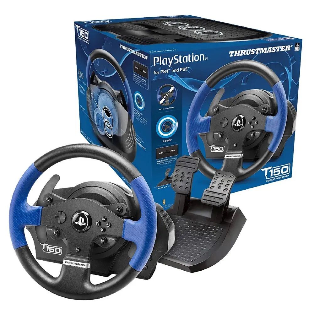 Как подключить thrustmaster t150 к пк Руль Thrustmaster T150 Force Feedback - купить с доставкой по выгодным ценам в и