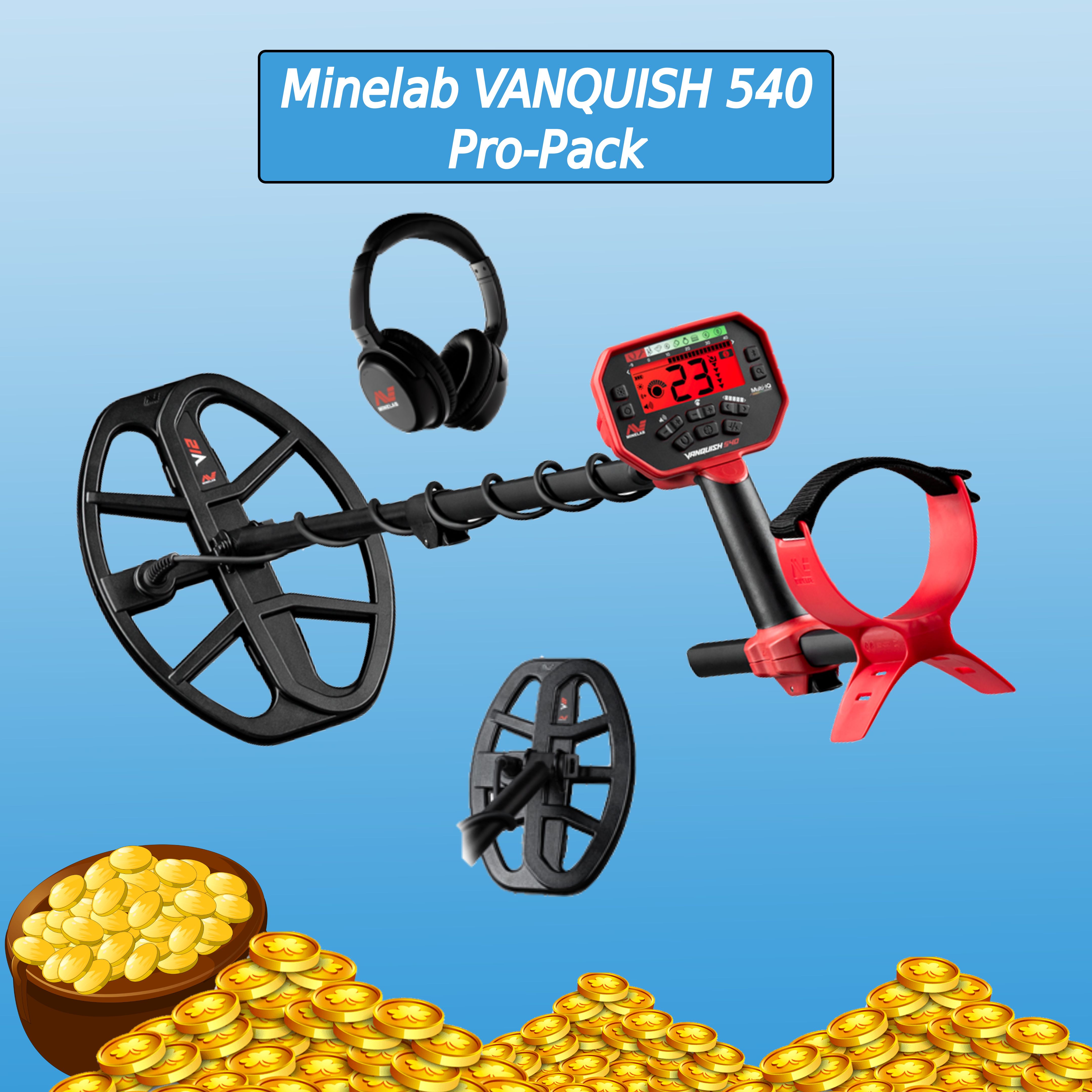 Minelab vanquish 540 pro pack