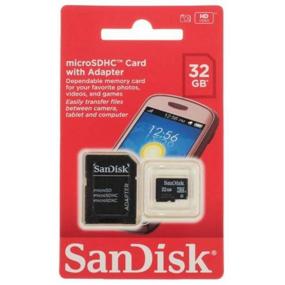 Карта памяти microsdhc 32 гб sandisk