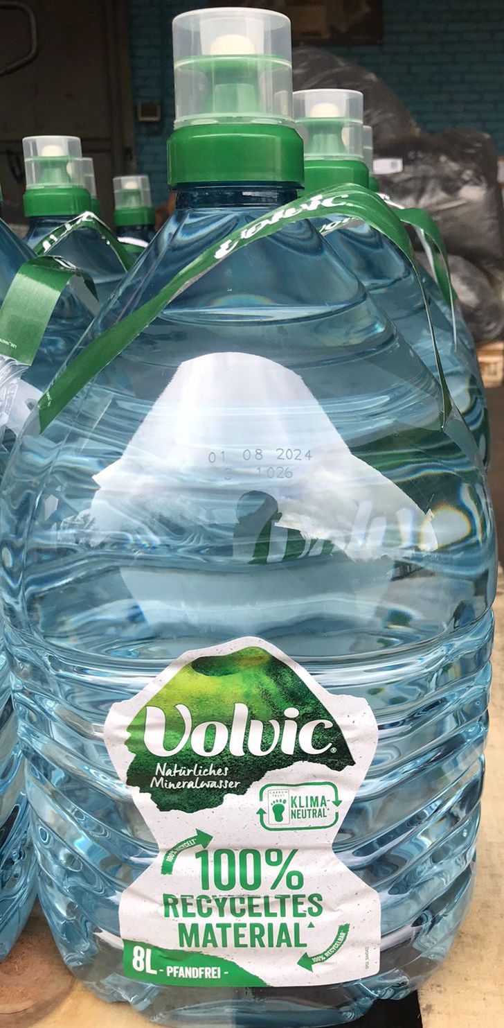 Volvic Вода Питьевая Негазированная 8000мл. 1шт