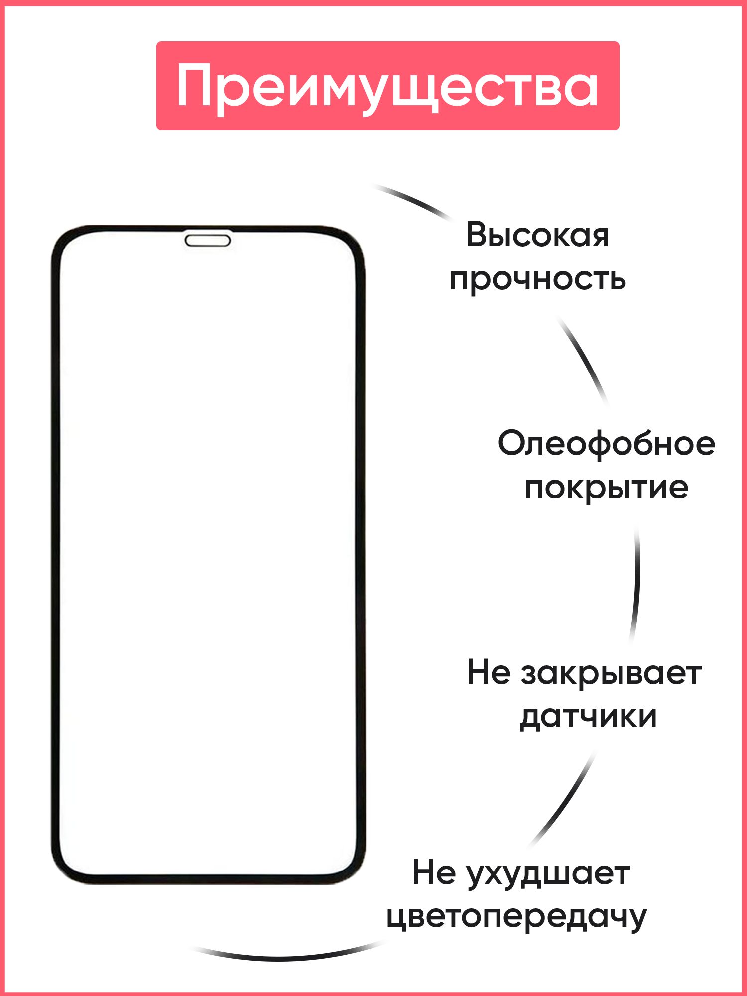 Стекло iphone 14