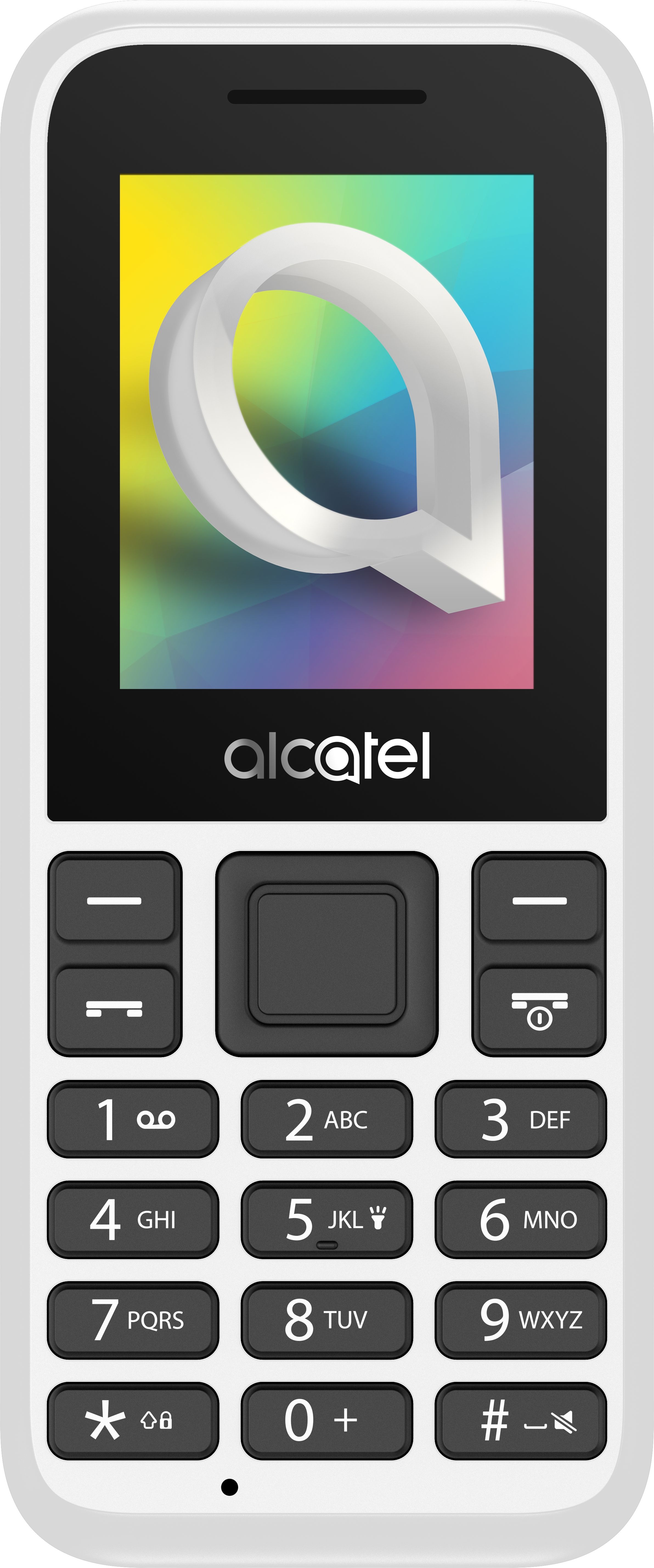 Мобильный телефон Alcatel 1068D, белый - купить по выгодной цене в  интернет-магазине OZON (729119761)