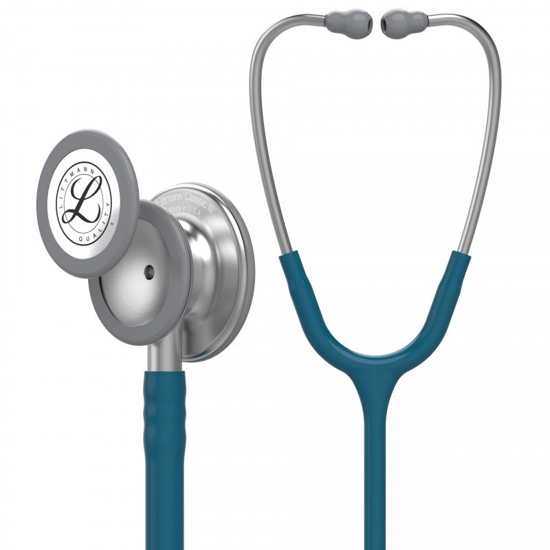 Стетоскоп Littmann Classic III Карибский голубой, 69 см, 5623