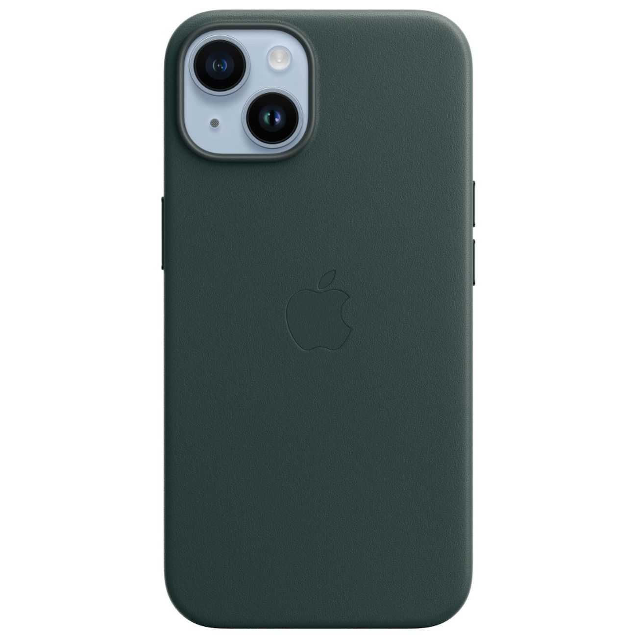 ЧехолAppleiPhone14LeatherMagSafeForestGreen(MPP53)