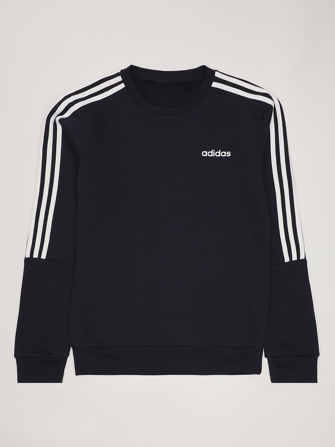 Adidas 3 best sale stripes crewneck