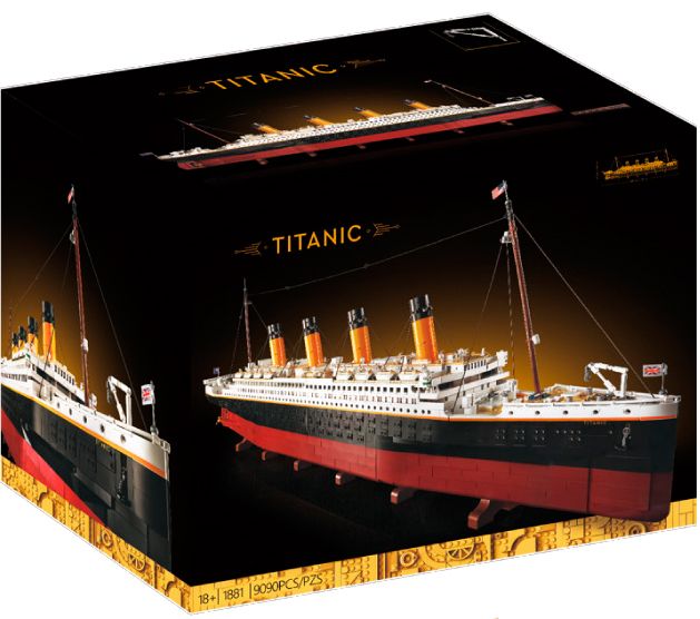 КонструкторLionKingТитаникTitanic,9090деталей/СовместимыйсCreatorExpert10294/ОгромныйТитаник