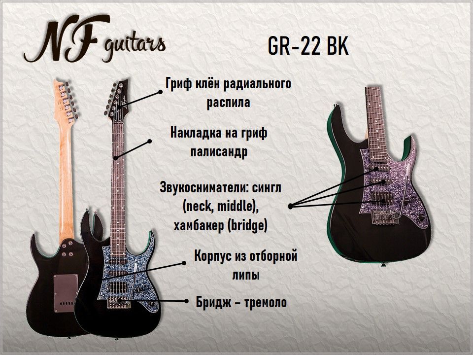 Nf guitars gr 22. Формы электрогитар. Электрогитара форма корпуса Стар. NF Guitars gr-22 (l-g3) BK.