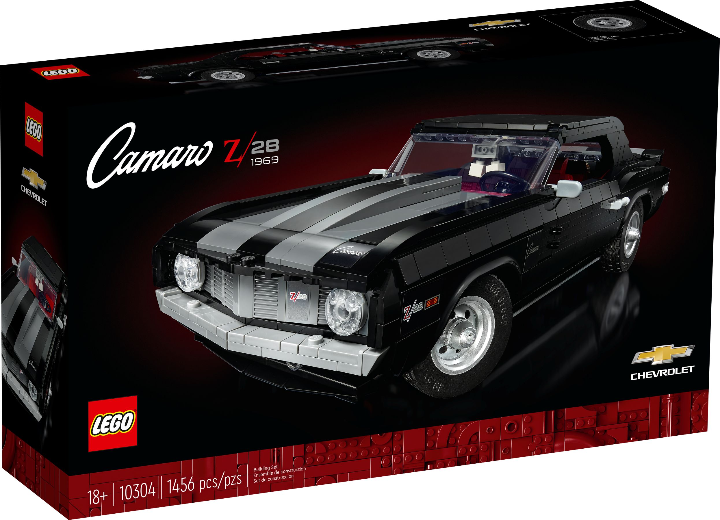 Лего Icons серия, LEGO Конструктор, лего 10304 Chevrolet Camaro Z28,  Конструктор lego для мальчиков и девочки - купить с доставкой по выгодным  ценам в интернет-магазине OZON (1237726628)