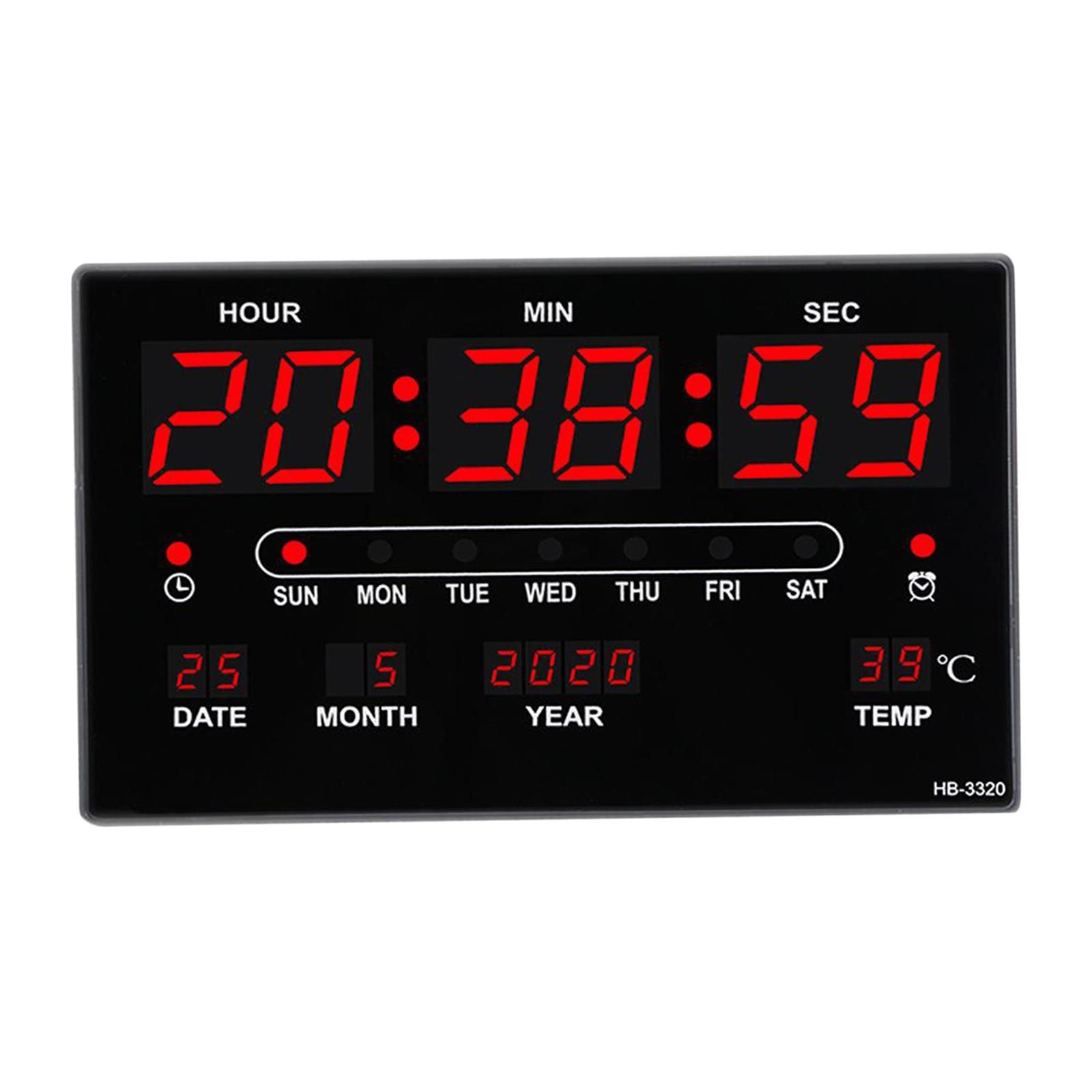 Часы настенные Digital led Clock