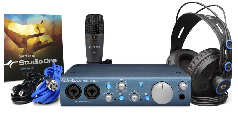 АудиоинтерфейсPreSonusAudioBoxiTwoStudio