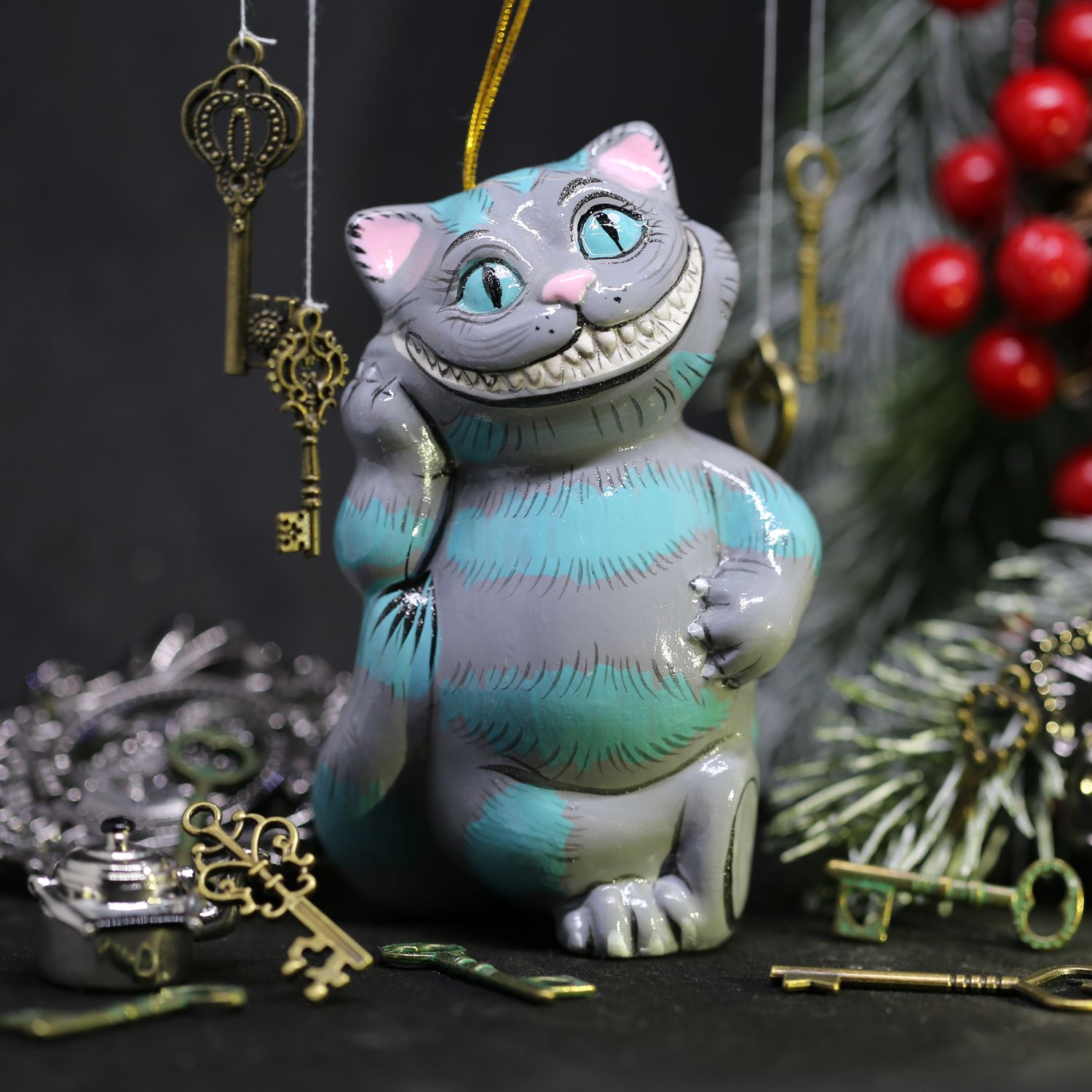 Елочная Игрушка Алиса в Стране Чудес – купить новогодние игрушки на ...