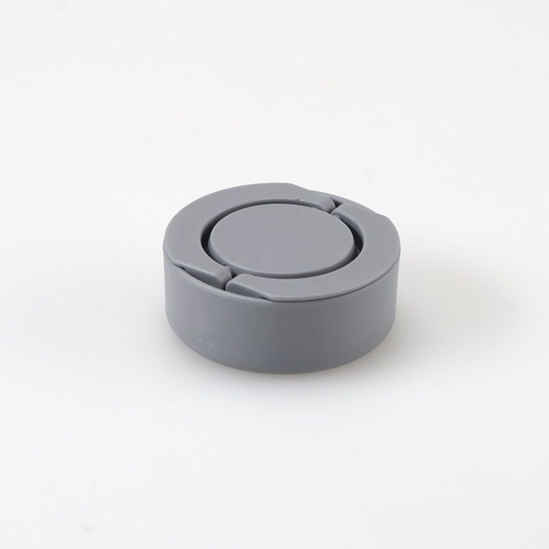 GRM Оснастка для круглой печати ручная карманная ВЫБОР, корпус СЕРЫЙ д.40 мм с штемпельным материалом